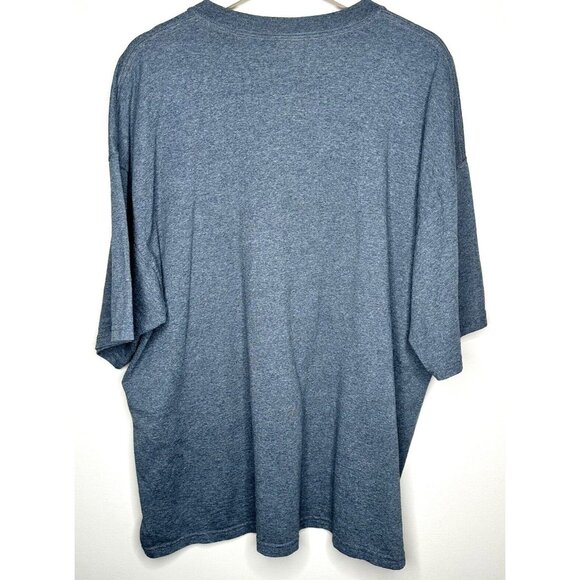 Gildan Mens T Shirt Funny Art To Wear THE HARD WOK BUFFET SASKATOON Gray Sz XXL - Picture 2 of 7